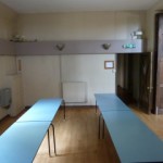 Kimberley Room at Tewin Village Hall adjoins to the kitchen with bar serving area
